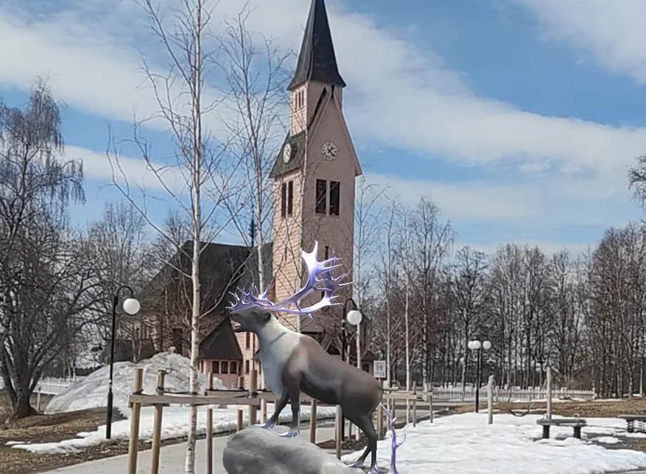 Virtuell konstutställning i Arjeplog