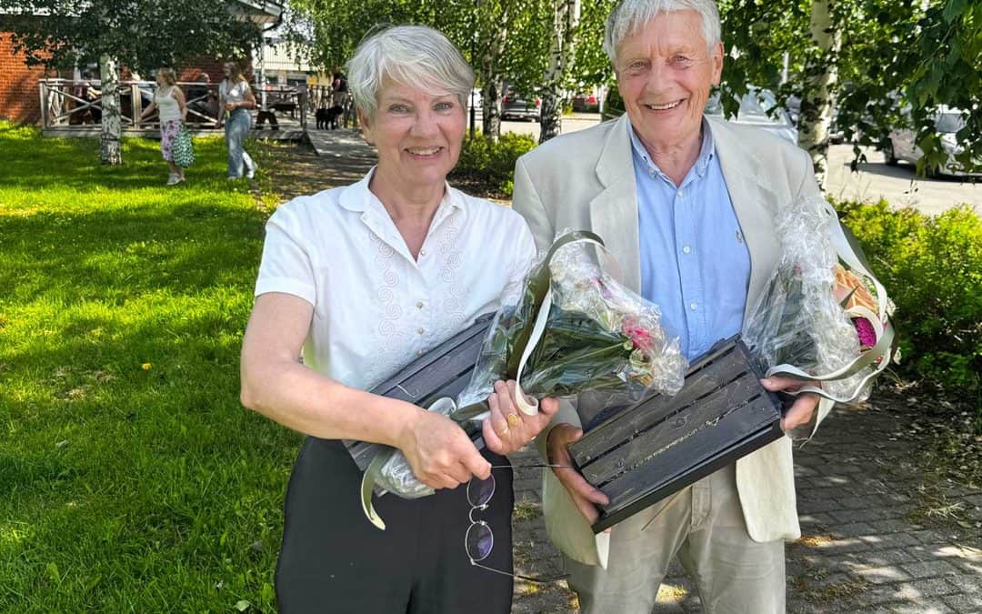 Hedersmedborgare hyllades på Arjeplogsdagen