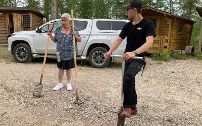 Aktivitetsdag vid Vuojatkåtan
