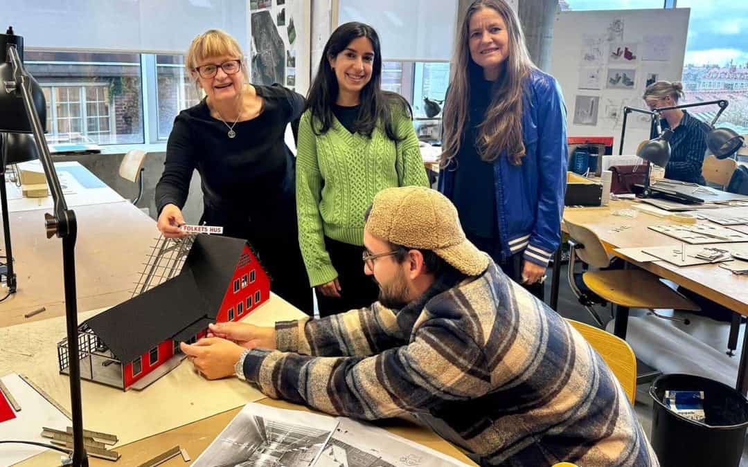 Bostäder i Arjeplog och Laisvall väcker intresse hos arkitektstudenter