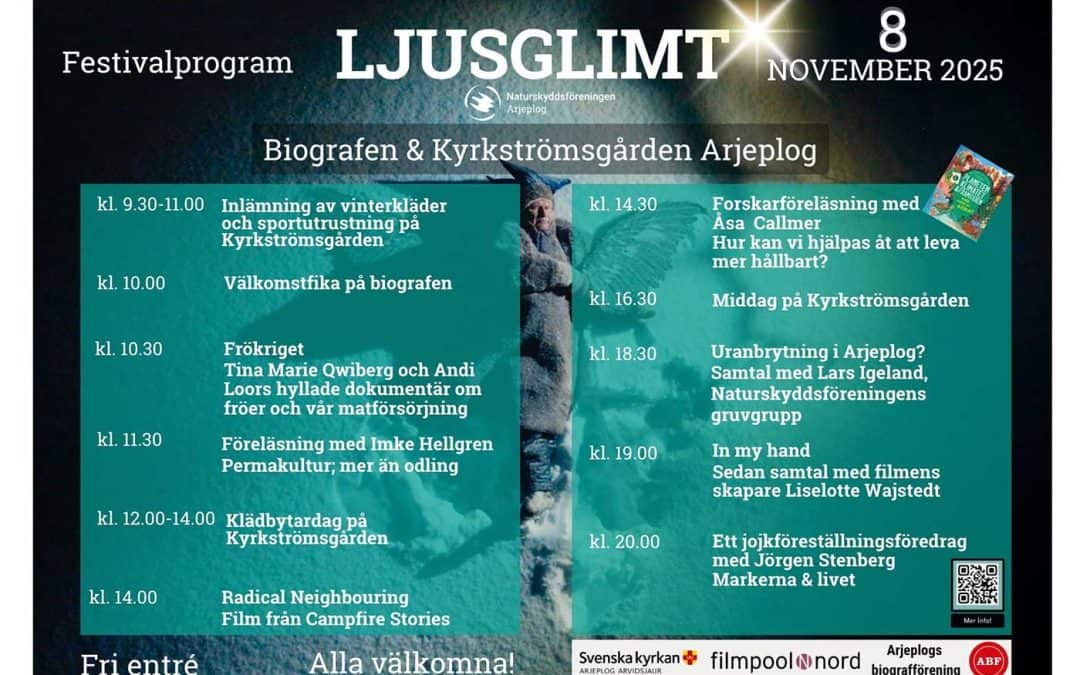 Ljusglimt program lördag 8 november