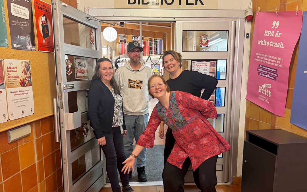 Boktips och fikafest på biblioteket