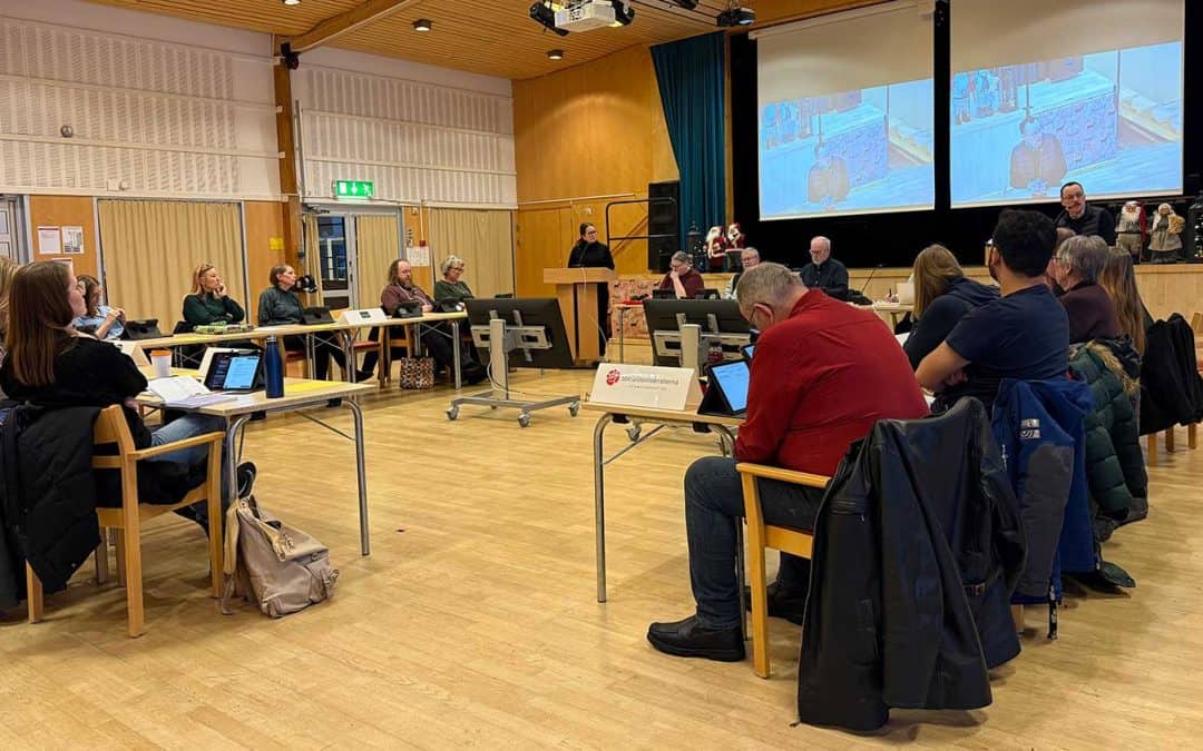 Sammanträdesdatum debatterades i fullmäktige